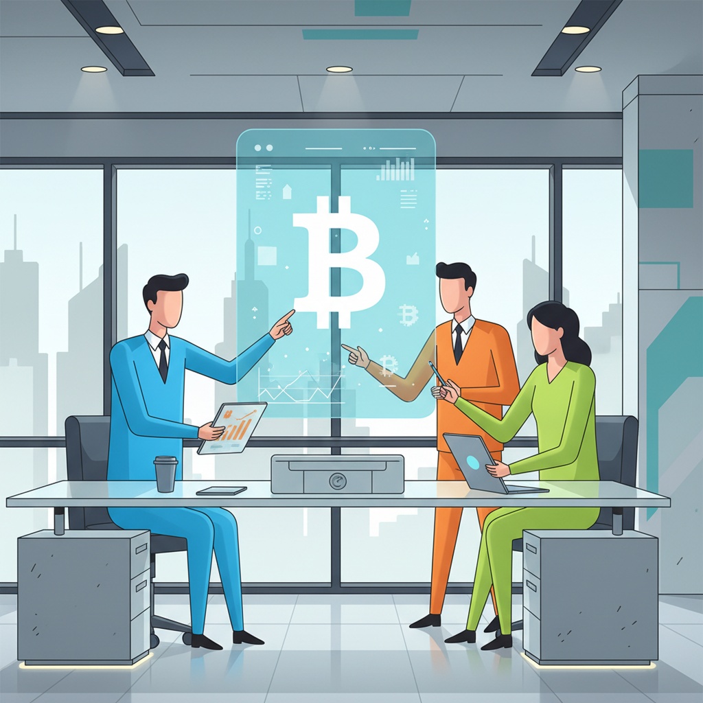 Cryptomonnaies entreprise